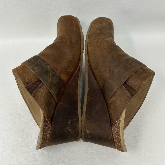 Aetrex Clogs, EW642W Brown Leather Slip On Clogs, Women’s US 7.5-8/EU 38 - Picture 8 of 12